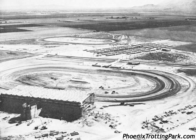 Phoenix Trotting Park under construction