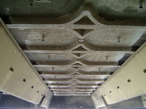Grandstand ceiling