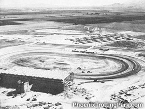 Phoenix Trotting Park under construction in 1964